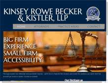 Tablet Screenshot of krbklaw.com